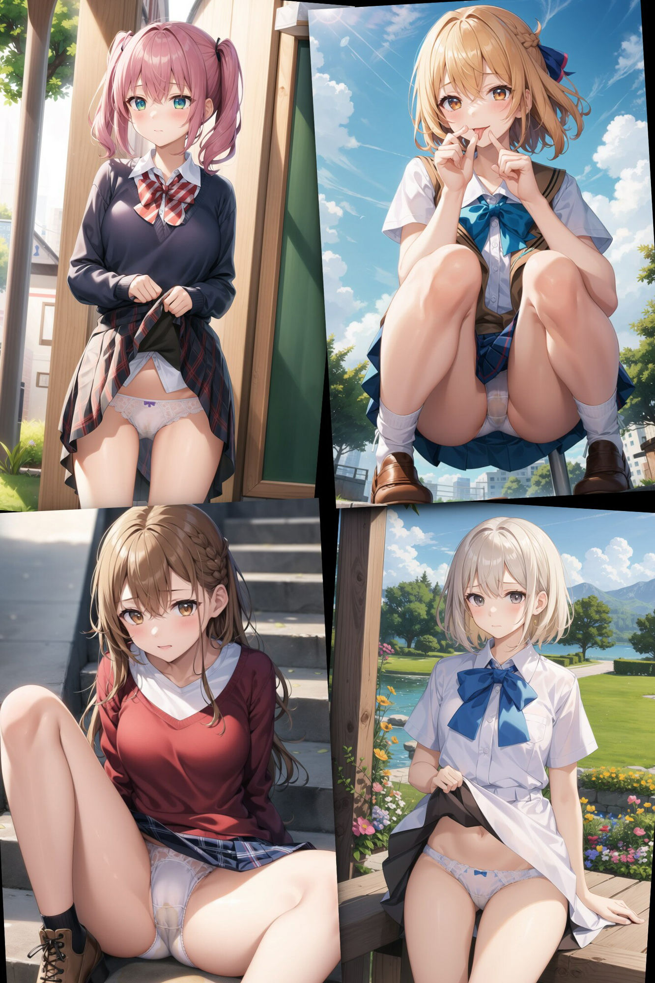 サンプル画像3:おぱんつ見聞録2 〜厳選パンチラ画集〜(にじばあど) [d_288933]