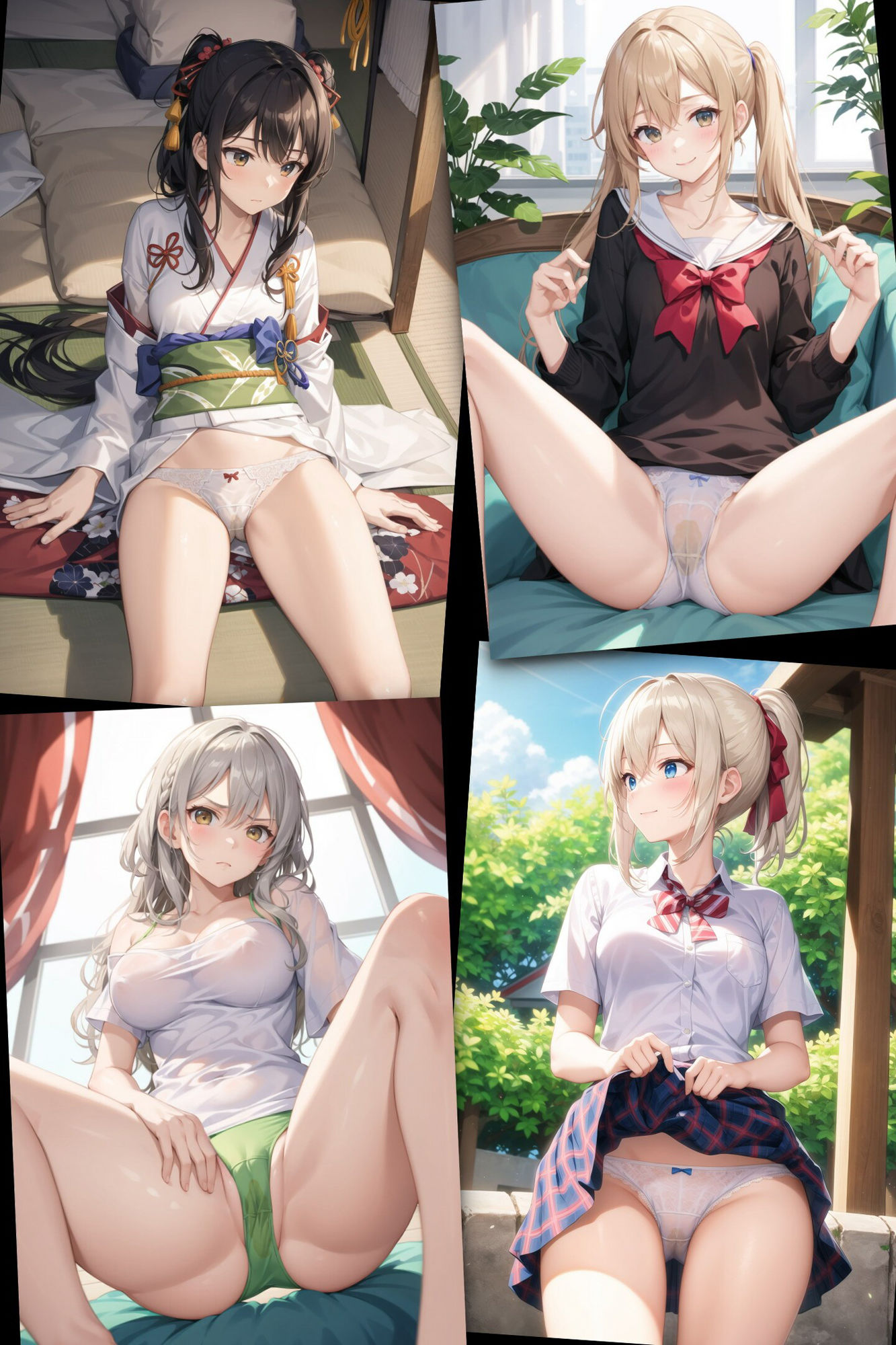 サンプル画像4:おぱんつ見聞録2 〜厳選パンチラ画集〜(にじばあど) [d_288933]