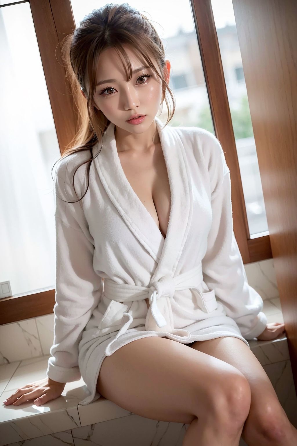 サンプル画像3:若妻のどえろい巨乳ポロリ解禁しました。(AI Collection) [d_288939]