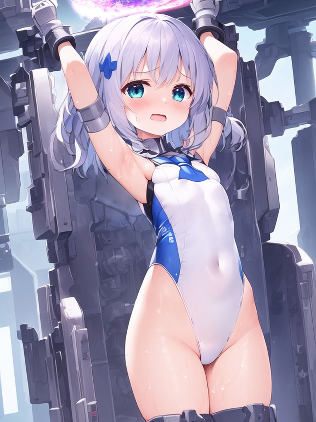 サンプル画像1:変身ヒロイン拘束機械調教(柑橘農園) [d_288965]