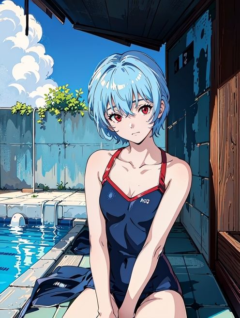 サンプル画像2:私の○○見てくれませんか？-エヴァンゲリオン-(Mr.Eの研究室) [d_288973]