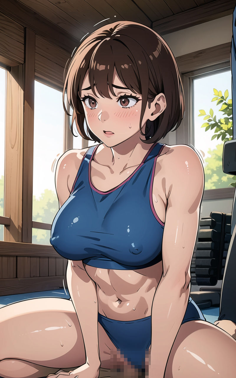 サンプル画像5:スポーツジムで○される主婦達【NTR】(永愛堂2D) [d_289057]