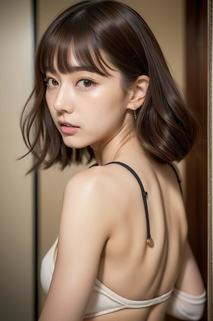 サンプル画像5:下着姿のお姉さんたち【AI写真集No.2】(AI 日本人美女) [d_289147]