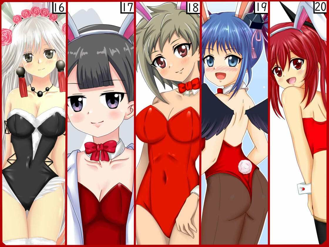 サンプル画像4:【フェチコレVol.7】 美少女バニーガール50（コレ）クション(シグ子（黒羽）) [d_289167]