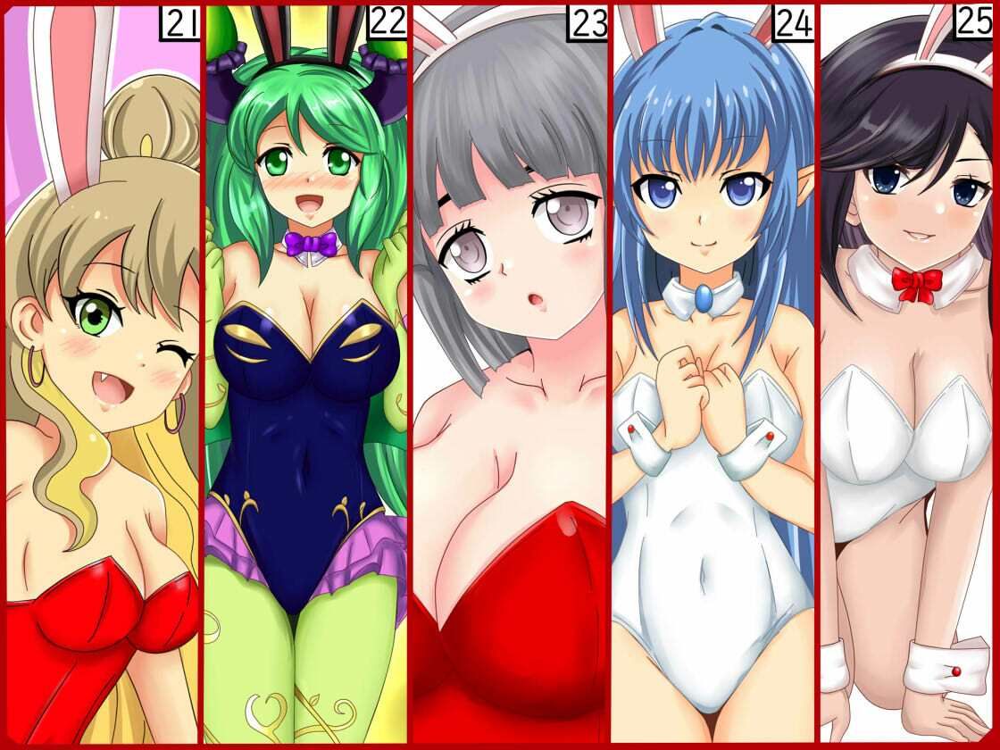 サンプル画像5:【フェチコレVol.7】 美少女バニーガール50（コレ）クション(シグ子（黒羽）) [d_289167]