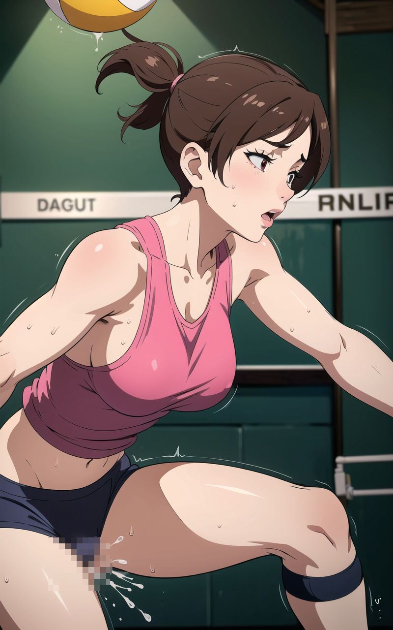 サンプル画像3:ママさんバレー〜コーチと夜の特訓〜【NTR】(永愛堂2D) [d_289168]