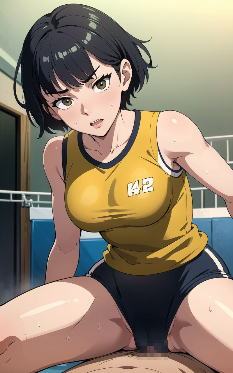 サンプル画像4:ママさんバレー〜コーチと夜の特訓〜【NTR】(永愛堂2D) [d_289168]