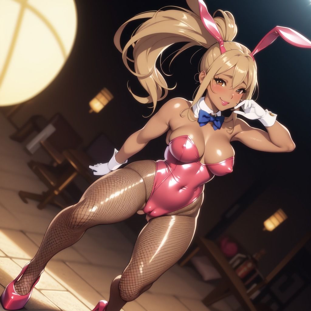 サンプル画像2:バニーガールフェチ CG詰め合わせ Vol.1(AIフェチ左衛門) [d_289203]