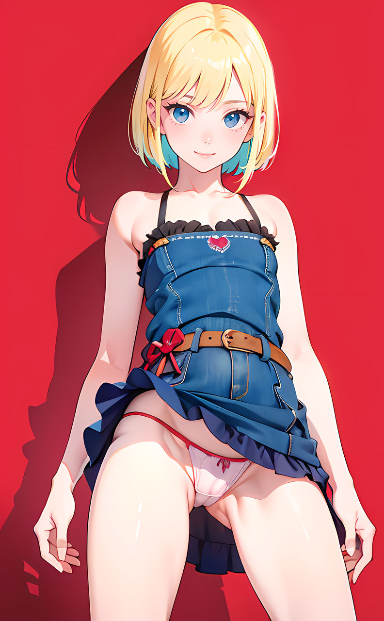 サンプル画像1:パンツ見放題 1(AI ヤン) [d_289214]