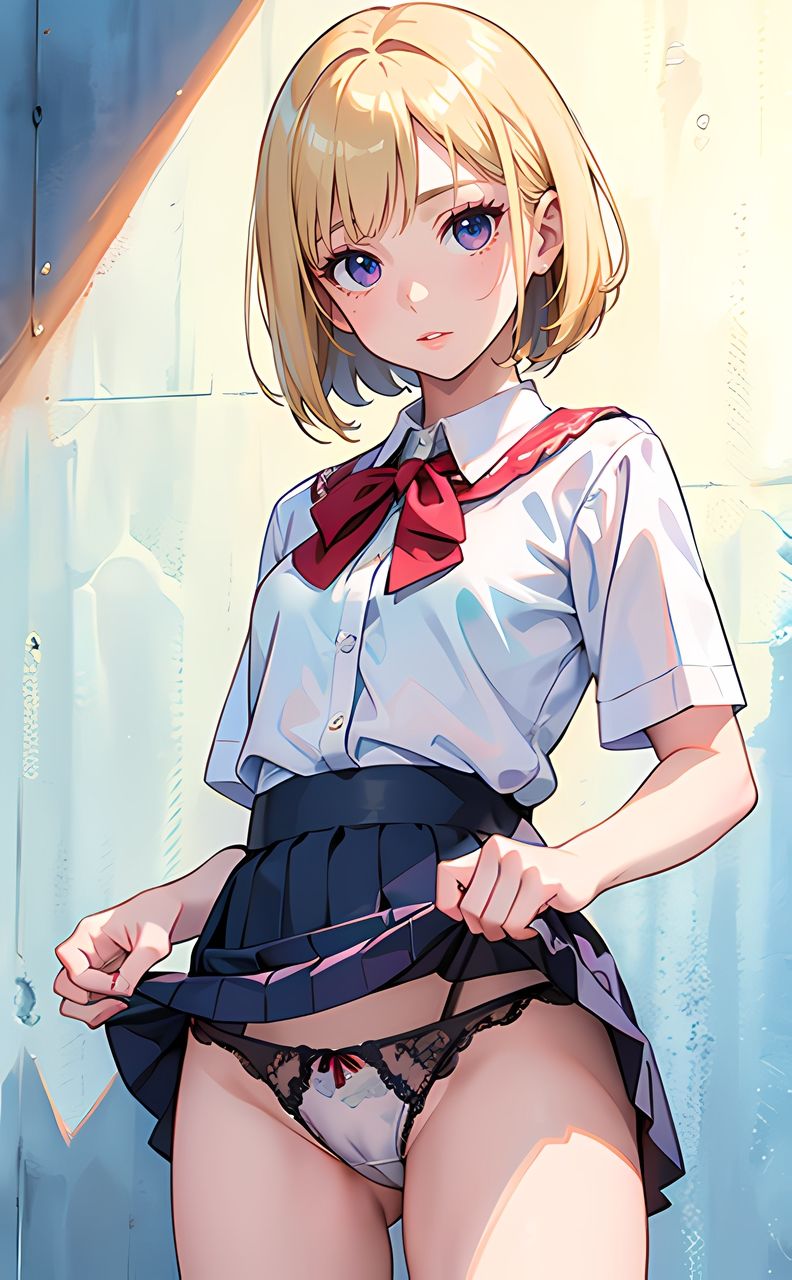 サンプル画像2:パンツ見放題 2(AI ヤン) [d_289215]