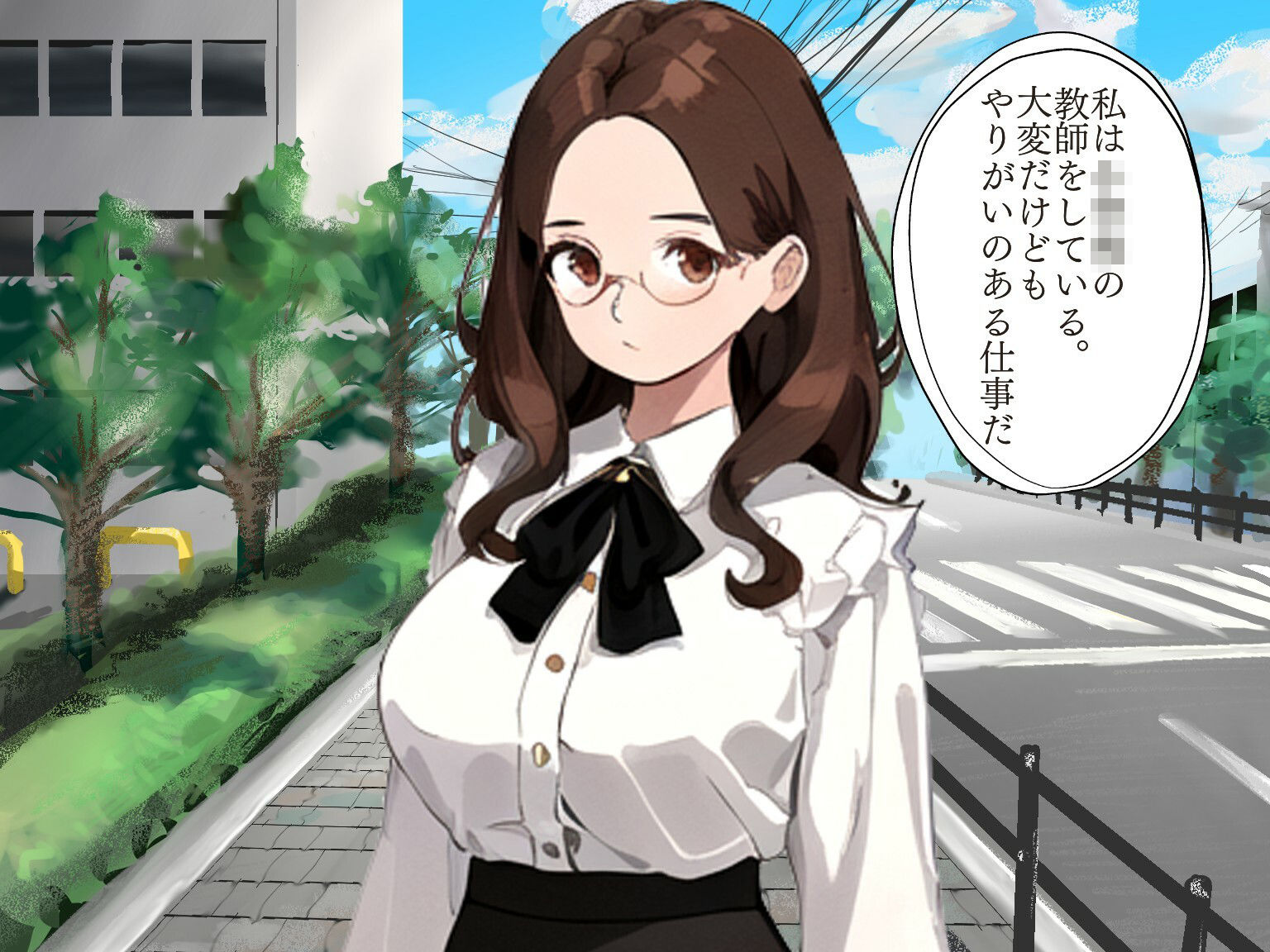 サンプル画像1:愛と義務の狭間(背徳の人妻画廊) [d_289242]