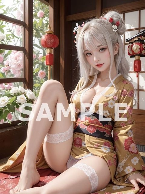 サンプル画像1:花魁と遊女(RAN) [d_289259]