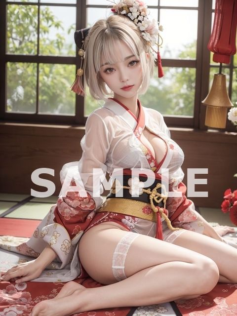 サンプル画像2:花魁と遊女(RAN) [d_289259]