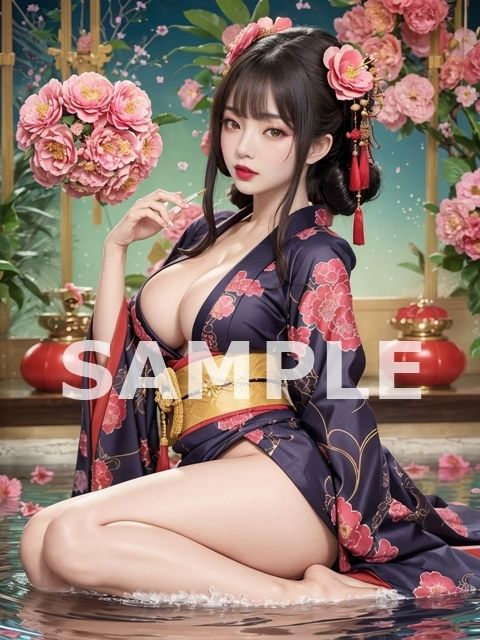 サンプル画像5:花魁と遊女(RAN) [d_289259]