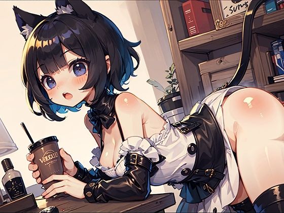 サンプル画像1:うちの猫が人間になってご奉仕したいと言うのであとはご想像にお任せいたします。(ぱいんあっぷる) [d_289320]