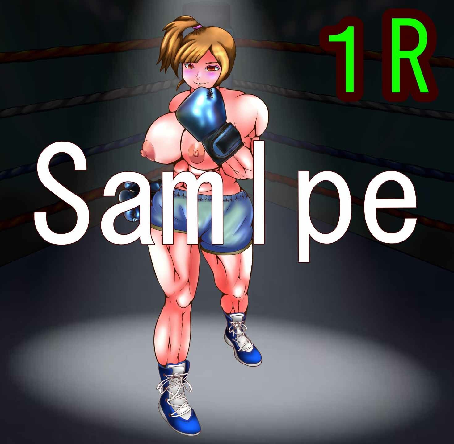 サンプル画像4:地下女子ボクサーの死闘02（イラスト集）(塩こしょう（とんこつうどん）) [d_289331]