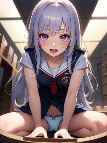 サンプル画像3:AIに支配されて肉食系の童貞狩りをする痴女、露出狂になってしまった美少女(梵天) [d_289358]