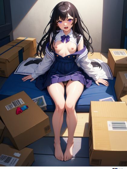 サンプル画像4:AIに支配されて肉食系の童貞狩りをする痴女、露出狂になってしまった美少女(梵天) [d_289358]