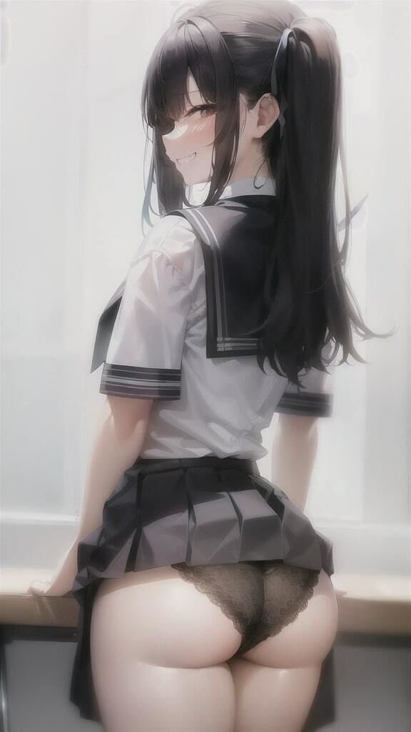 サンプル画像5:校内でパンチラ挑発(ビンビンクリップ) [d_289380]