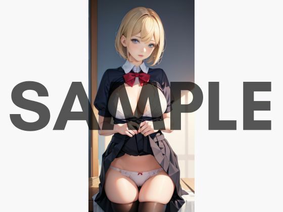 サンプル画像4:金髪JKヤリたい放題！クラスで人気のあの子を・・・(AI Oasis) [d_289399]