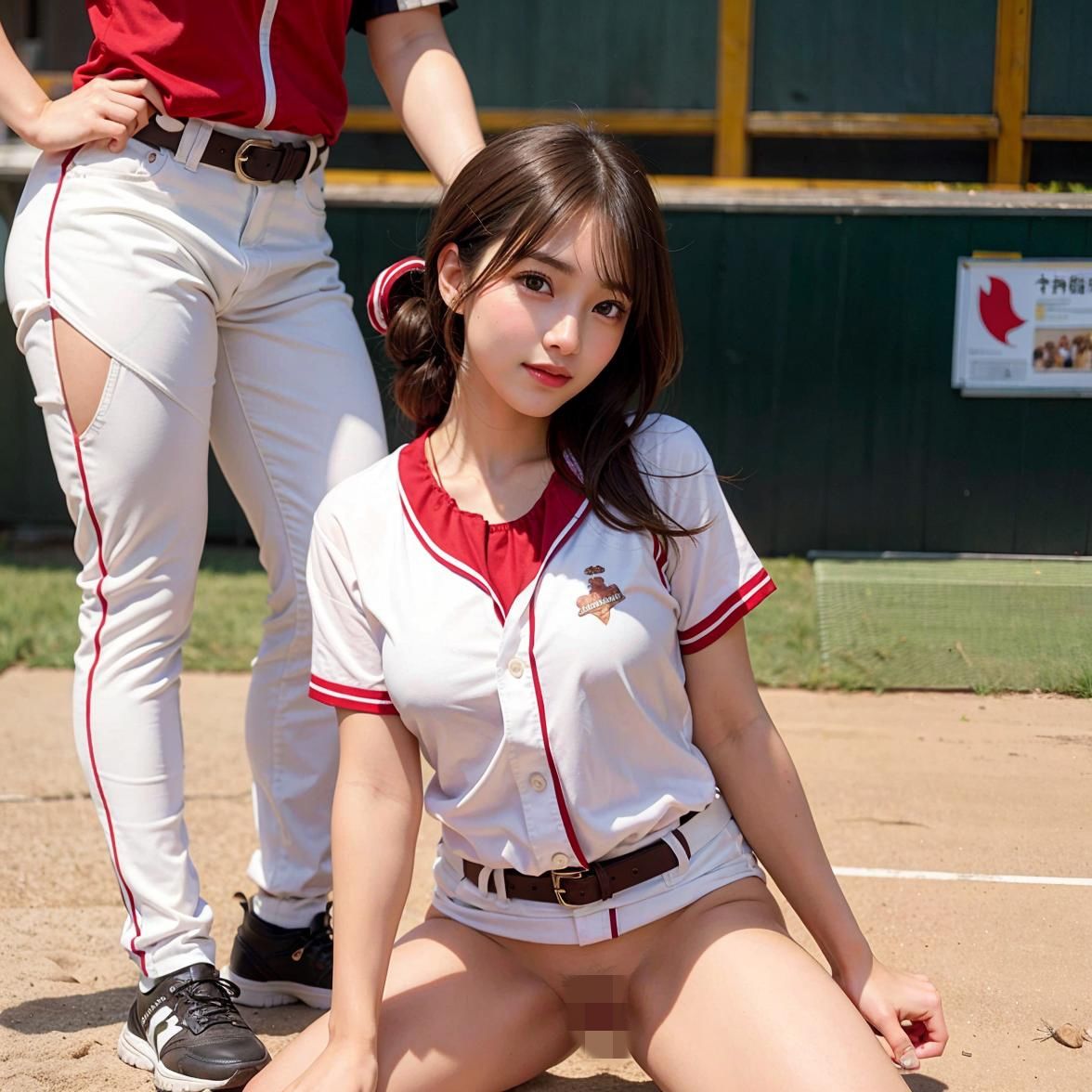 サンプル画像5:スポーツ美女だらけ 大運動会特集(AI美人クラブ) [d_289418]