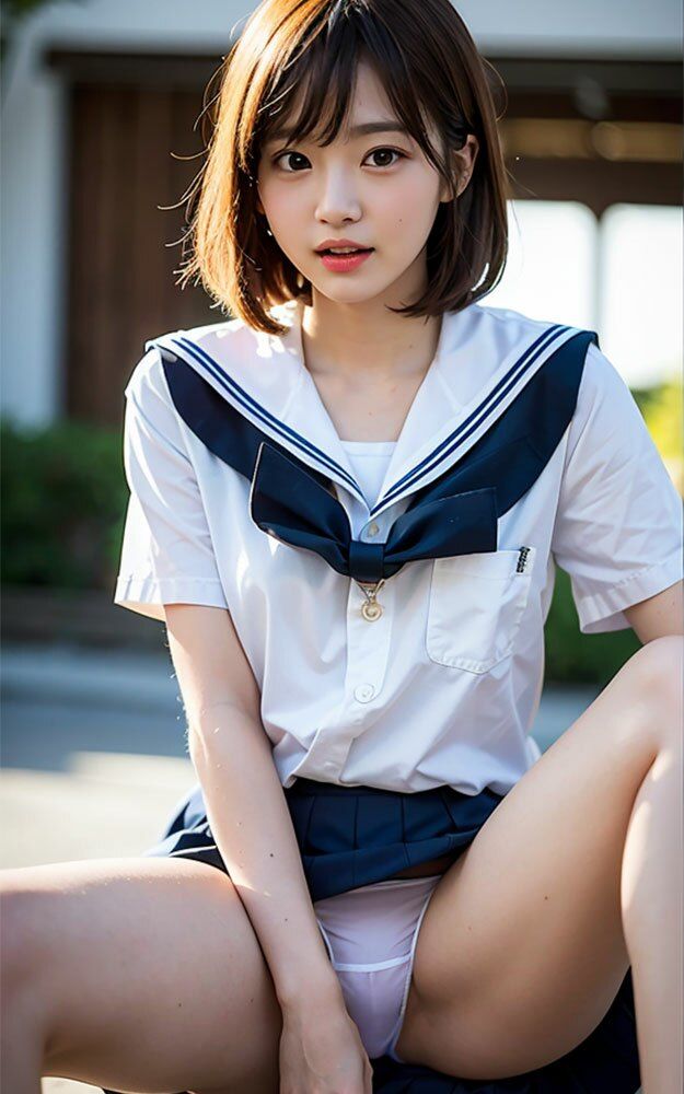 サンプル画像3:JK下着グラビア写真集(AIグラマー) [d_289419]