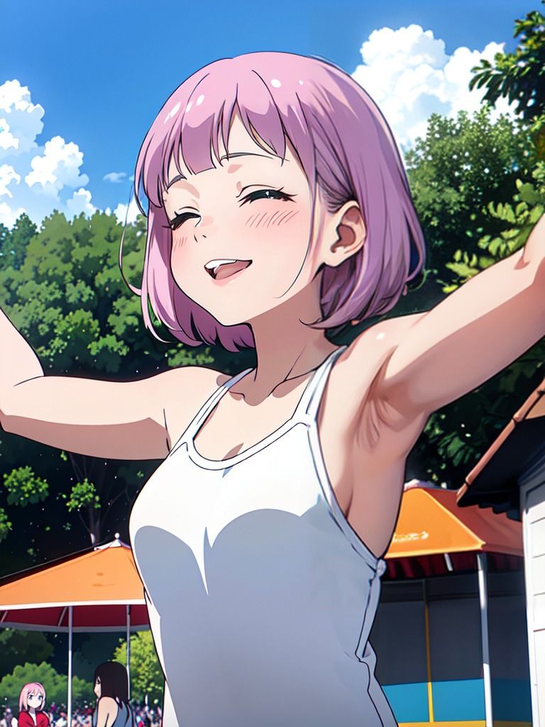 サンプル画像1:夏だ！プールだ！『水着ガールズコレクション』 vol.3(うみのもずく) [d_289475]