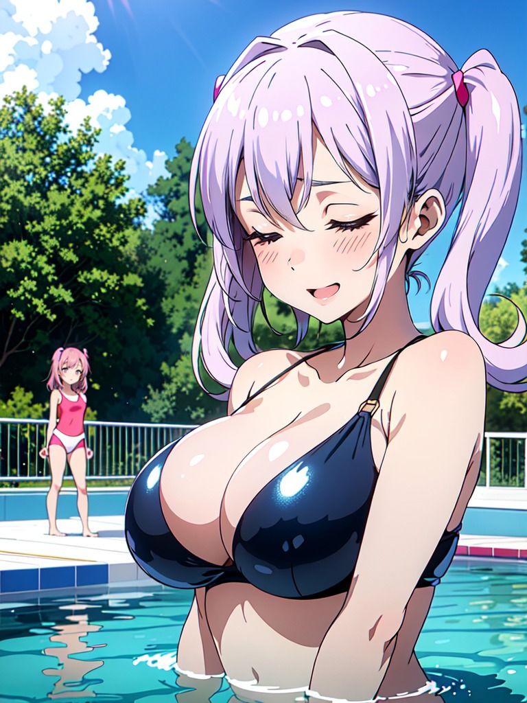 サンプル画像3:夏だ！プールだ！『水着ガールズコレクション』 vol.3(うみのもずく) [d_289475]