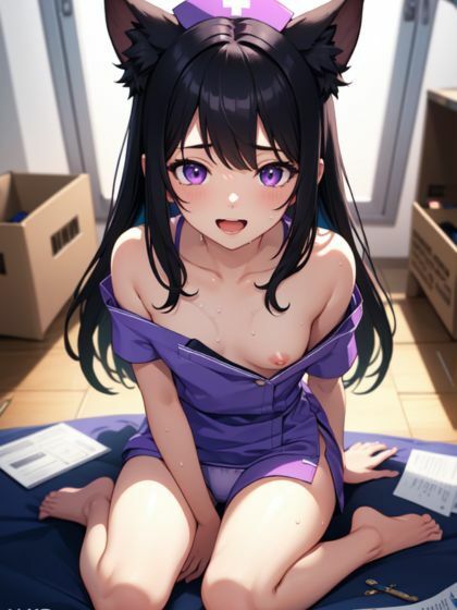 サンプル画像4:AIに支配され痴女になってしまったコスプレ看護師は好きですか？(梵天) [d_289476]