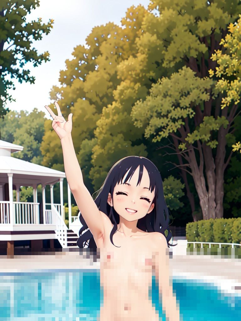 サンプル画像5:夏だ！プールだ！『水着ガールズコレクション』 vol.5(うみのもずく) [d_289517]