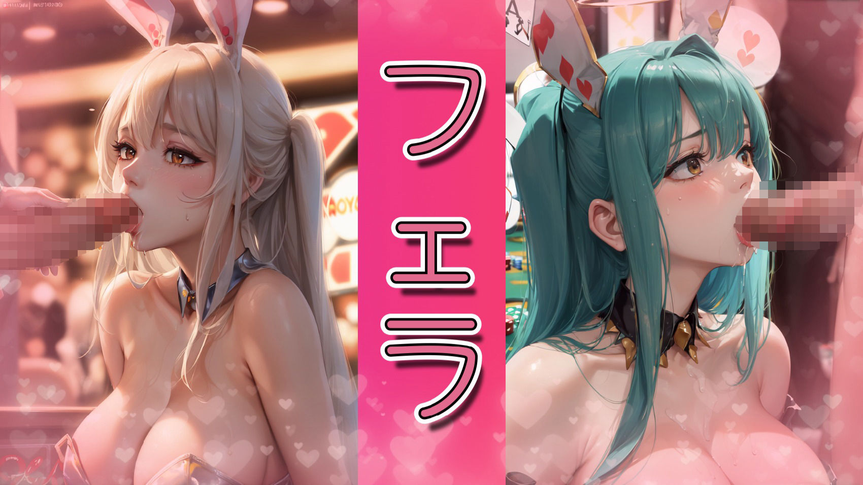 サンプル画像1:バニーガールとヤリまくれ【画像454枚】(あいこれ) [d_289551]