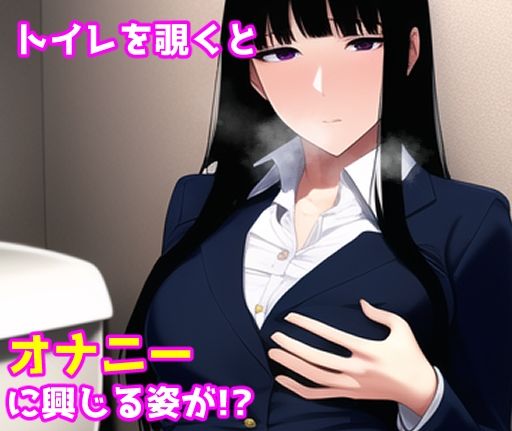 サンプル画像3:黒髪女性のあとをつけてみた。(あるごりゅーど) [d_289590]