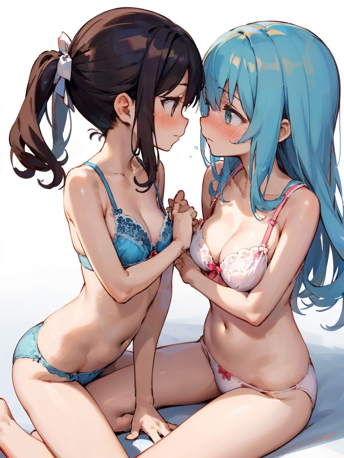 サンプル画像1:下着姿の女の子集(鶏むね) [d_289654]