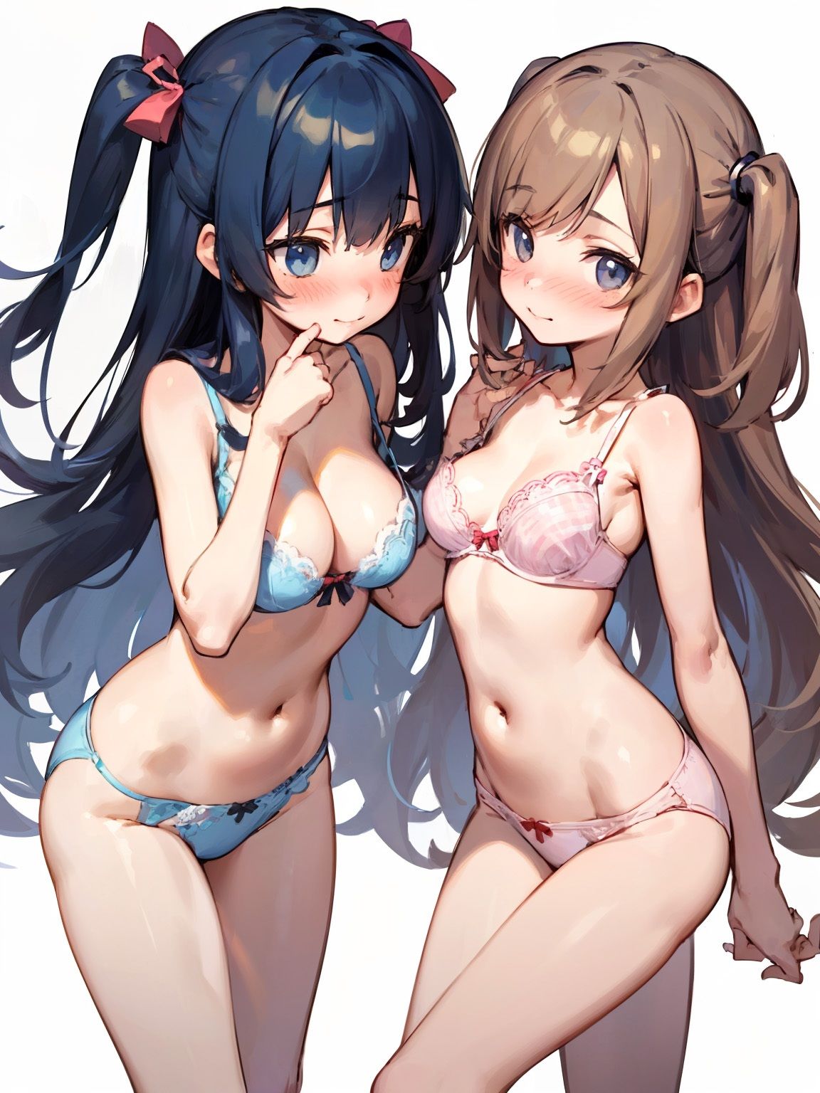 サンプル画像2:下着姿の女の子集(鶏むね) [d_289654]