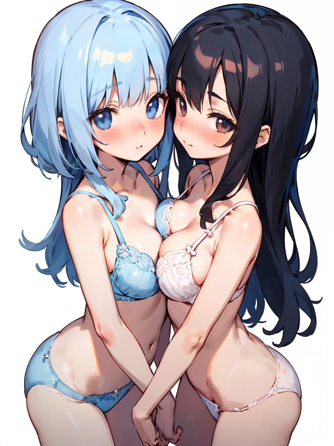 サンプル画像4:下着姿の女の子集(鶏むね) [d_289654]