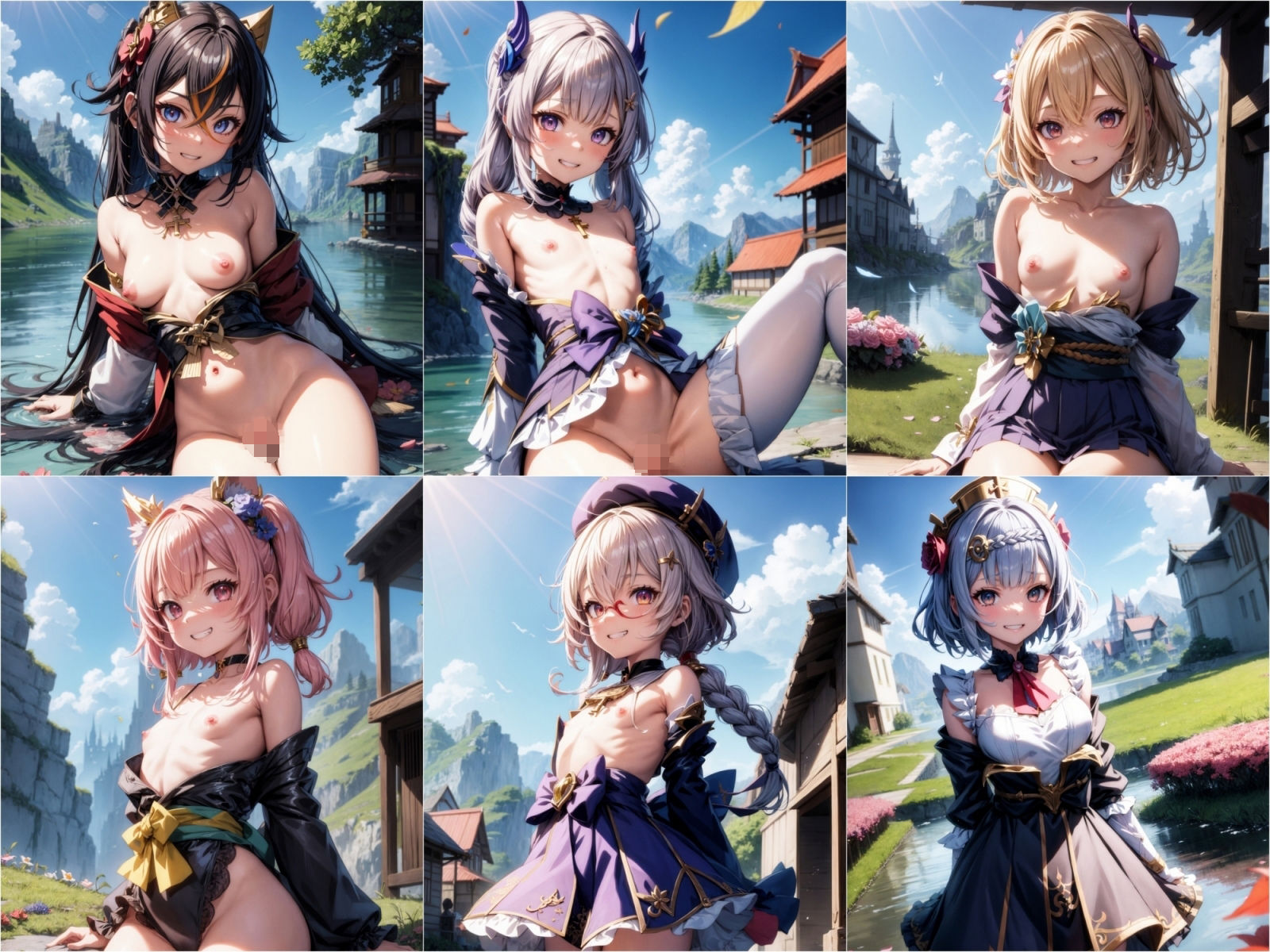 サンプル画像2:原〇世界攻略●NTRメスたち(異世界同人事務所) [d_289657]