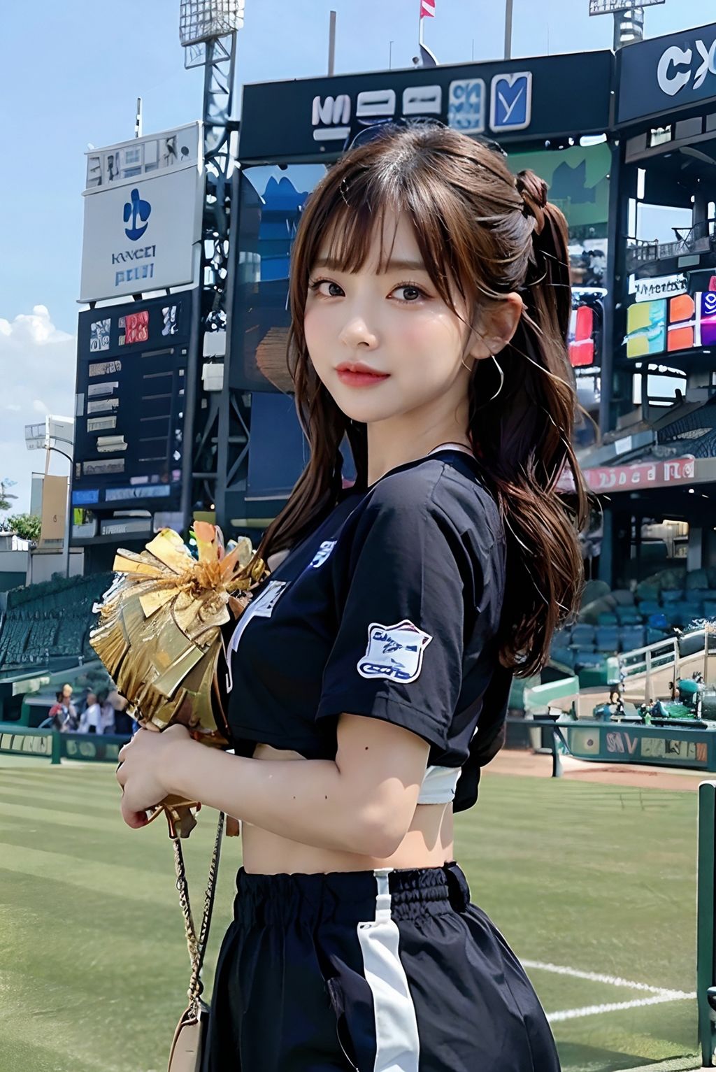 サンプル画像1:ねっとり甲視園(AI美人クラブ) [d_289756]