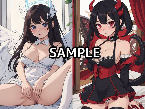 サンプル画像2:Angelic Temptations: 天使と悪魔の誘惑(latte) [d_289767]