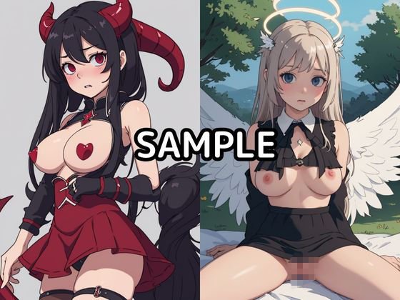 サンプル画像3:Angelic Temptations: 天使と悪魔の誘惑(latte) [d_289767]