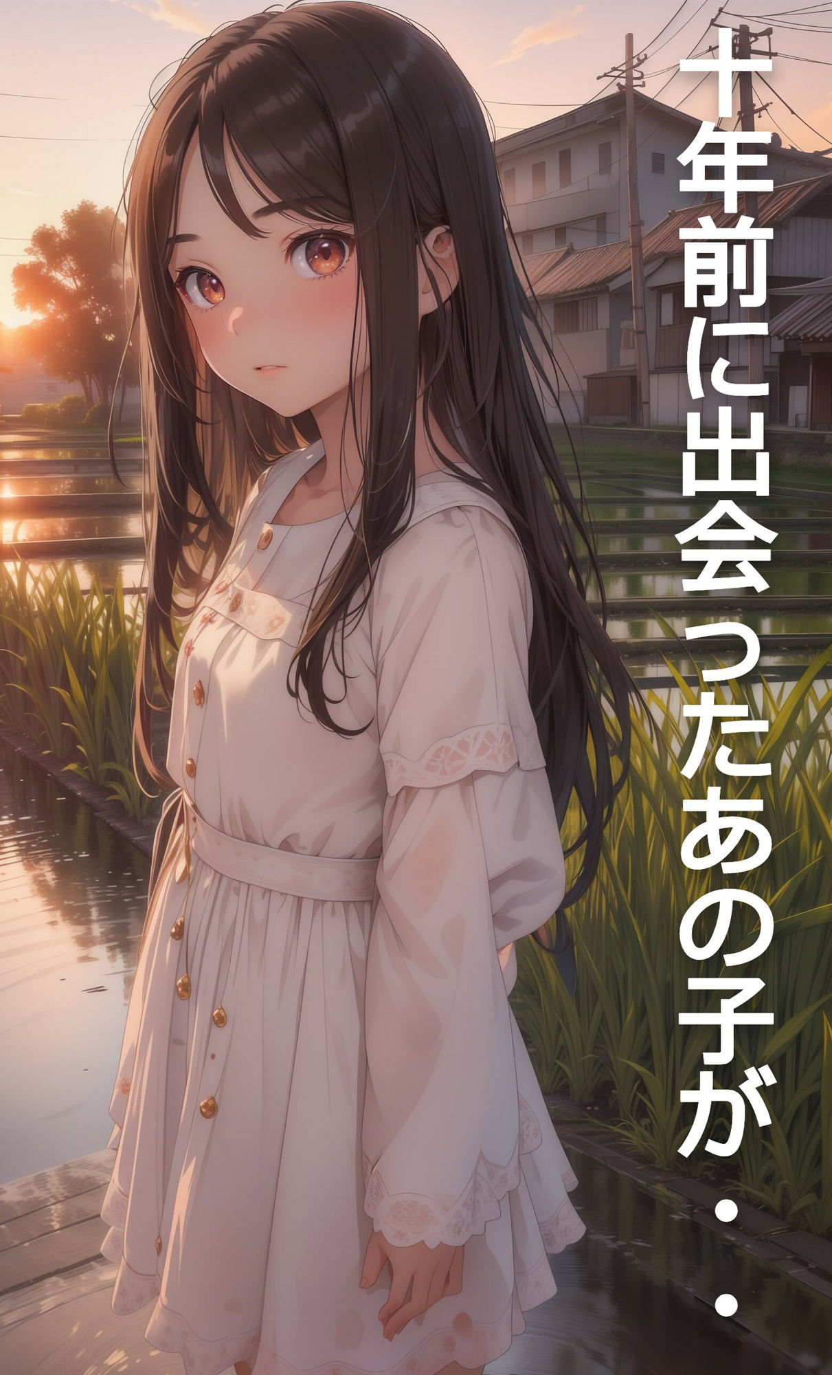 サンプル画像1:10年ぶりに会った幼馴染がエロすぎて困る(水無月AI子の部屋) [d_289880]