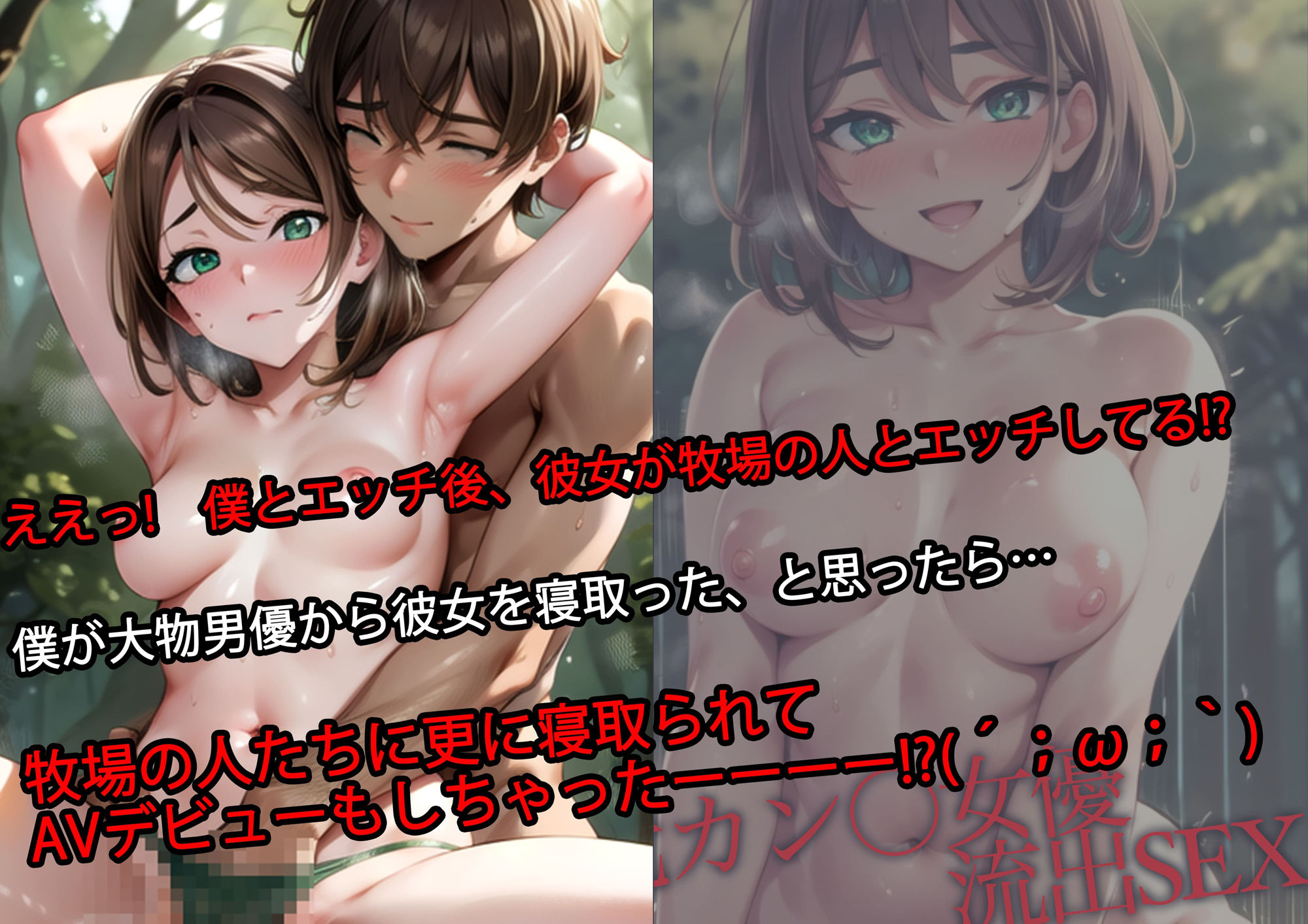 有名カン◯女優 撮影会エロCG集【AI生成】