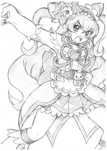 サンプル画像5:可愛くて凛々しい 推しキュアたちを描いてみた 合本(丁字屋残党) [d_289895]