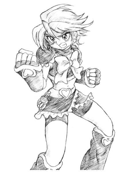 サンプル画像3:可愛くて凛々しい推しキュアたちを描いてみたwithリョナ(丁字屋残党) [d_289896]