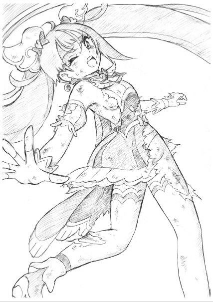 可愛くて凛々しい推しキュアたちを描いてみたwithリョナ