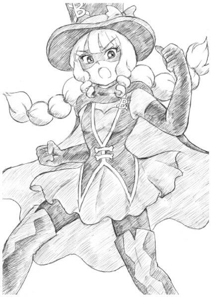 可愛くて凛々しい推しキュアたちを描いてみたwithリョナ