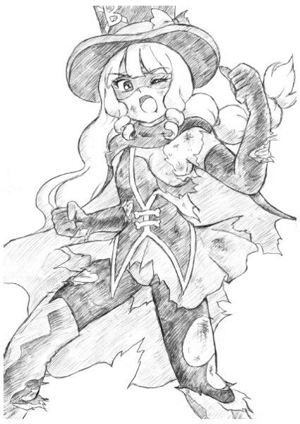 可愛くて凛々しい推しキュアたちを描いてみたwithリョナ