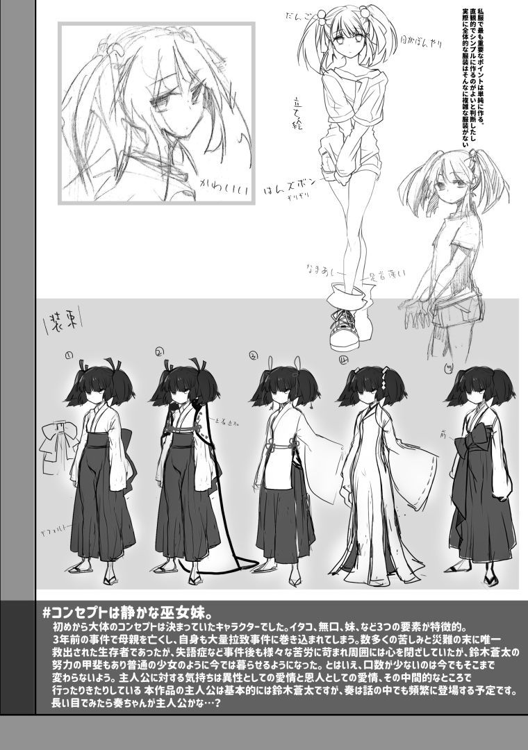 サンプル画像3:「演劇が終わった後」私を忘れないでください。-春の姫-「設定集」(55) [d_289910]