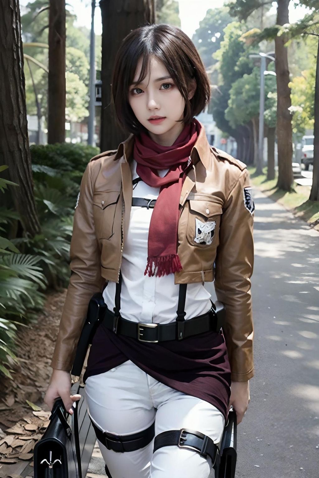 サンプル画像2:ゼロから始める改進撃(AI美人クラブ) [d_289986]