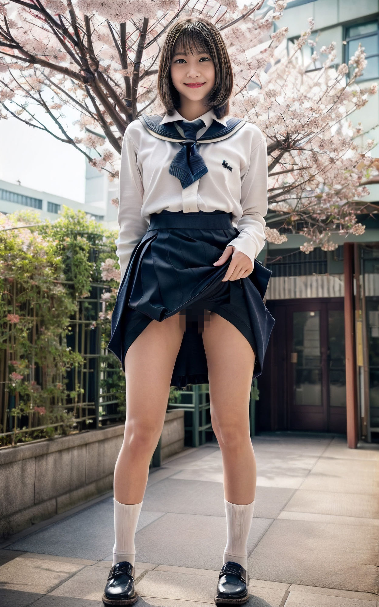 サンプル画像1:女子●生のスカートリフト図鑑(DTS dream factory) [d_290015]