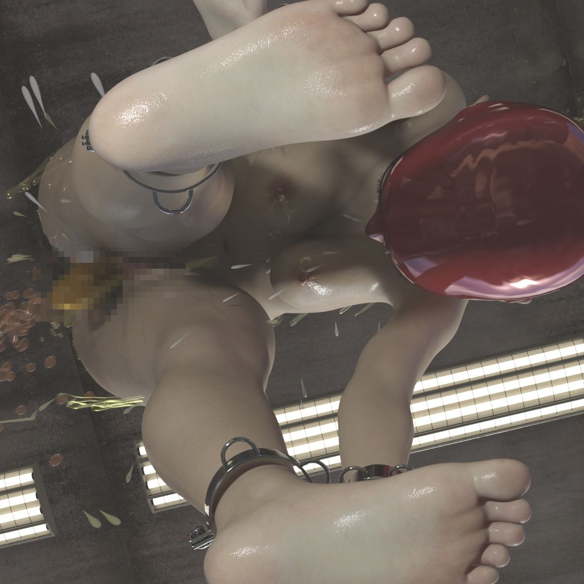 サンプル画像5:浣腸バー開脚責め(キンク文庫) [d_290145]